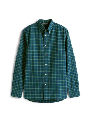 Tommy Hilfiger - Hemd mit Karomuster blau - Gr. - M