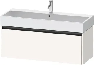 Duravit Ketho.2 Waschtischunterbau wandhängend Weiß Supermatt 1184x460x440 mm - K25079084840000 K25079084840000
