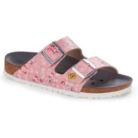 Birkenstock Arizona ESD BF Pantolette mit Blumenmuster