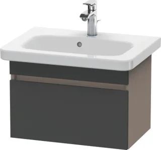 Duravit DuraStyle Waschtischunterbau wandhängend Graphit & Basalt Matt 580x368x398 mm - DS637904943 DS637904943