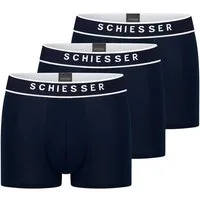 Schiesser Retro Boxer 3er Pack - 95/5 - Cotton (Spar-Set) Retro Short / Pant - Baumwolle - ohne Eingriff