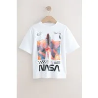 Next T-Shirt Offizielles NASA T-Shirt aus 100 % Baumwolle (1-tlg)