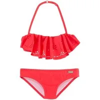 Buffalo Bandeau-Bikini mit modischem Volant