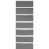 Haus und Deko Schiebegardine Flächenvorhang 60x245 cm halbtransparent gestreift Schiebegardine (1 St), Paneelwagen, halbtransparent, Polyester