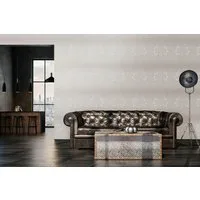 living walls Vliestapete My Home My Spa, glatt, Glitzermuster, Barock, ornamental, Barock Tapete Ornament Muster glitzernd Hintergrund matt glatt Vlies