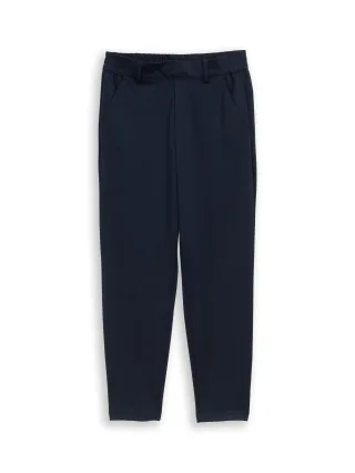 Denim Tom Tailor - Relaxed Fit Hose mit elastischem Bund sky captain blue - Gr. - S