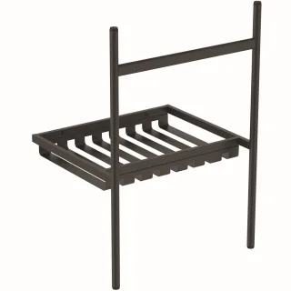 Ideal Standard bodenstehende Metallkonsole Conca 560x483x817mm Silk Black, E2531XG E2531XG