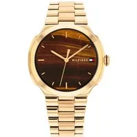 Tommy Hilfiger Quarzuhr Georgia 1782909, Armbanduhr, Damenuhr, Edelstahlarmband, analog