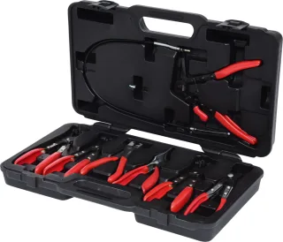 KS Tools KFZ Schlauchschellenzangen-Satz, 7-tlg - 115.1055
