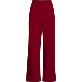 Dehnbund-Hose für Damen, Damen, size: regular, Rot, Baumwolle/Viskose/Baumwoll-Mischung, by Lands' End