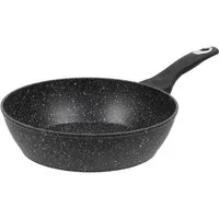 RESTO Kitchenware Bratpfanne Antlia, tiefe Pfanne mit ergonomischem Soft-Touch-Griff, Aluminium (1-tlg), Marmor-Antihaftbeschichtung, 4-lagig, für alle Herdarten geeignet