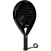 VirtuFit Padelschläger VirtuFit Control Padel-Schläger Schwarz Grau 365 g Rund Glasfaser