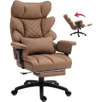 Dowinx Gaming-Stuhl Bürostuhl Ergonomisch mit Taschenfeder-Kissen (Packung), Chefsessel mit weiche Rückenlehne und verstellbare Lendenkissen