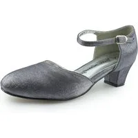 White Lady 850 Satin - weite Pumps Slingpumps