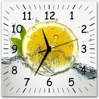 Bilder-Manufaktur Wanduhr BM-9352-1 (BM, Funkuhr oder Quarzuhr, kein Ticken, lautlos, geräuschlos, gross)