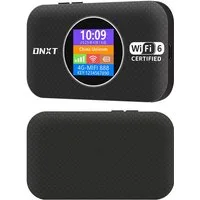 Toomoke 5G LTE Tragbarer WLAN-Router, Pocket WiFi Wireless Mobile Hotspot 4G/LTE-Router, 300Mbps High Speed, bis zu 10 Benutzer