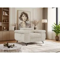 MKS MÖBEL Sofa PETER, Set, Einzelsessel mit verstellbaren Armlehnen, 1-Sitzer Sofa, Polstersessel