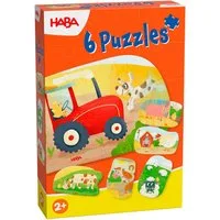 Haba Puzzle 6 erste Puzzles Bauernhof, 18 Puzzleteile