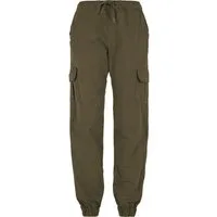 URBAN CLASSICS Cargohose Urban Classics Damen Ladies High Waist Cargo Jogging Pants (1-tlg)