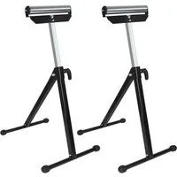 FIVMEN Sägebock 2 Stück Rollenbock Stufenlos Höhenverstellbar Klappbar Rollenständer, (2-St)