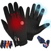 BTTO Hsch. Fleecehandschuhe Handschuhe Damen Herren Winter,Skihandschuhe,Touchscreen Handschuhe für Skifahren,Outdoor Sport