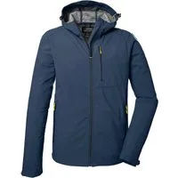 Killtec Softshelljacke KOS 259 MN SFTSHLL JCKT Wasserabweisende Softshelljacke mit verstellbarer Kapuze