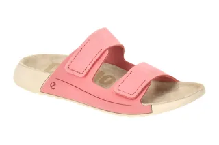 Ecco 206823 COZMO WOMEN Pantoletten Pink bubblegum Echtleder rund G-Normal