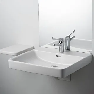 LAUFEN Waschtisch, Pro Liberty, 600x550, ohne Hahnloch, ohne Überlauf, weiß, 81195.0, 8119500001421 H8119500001421