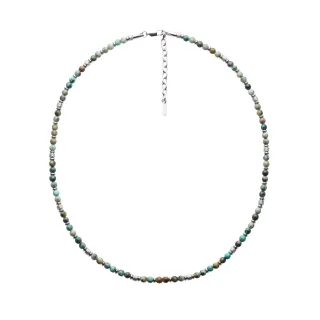 US Polo Assn Jewellery Oliver Halskette mit Natursteinen
