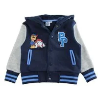 PAW PATROL Sweatjacke Kapuzenjacke für Jungen College-Jacke mit Knöpfen