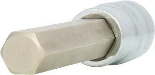 KS Tools 1/2" CHROMEplus Bit-Stecknuss Innensechskant, lang - 918.1664