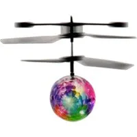 EAXUS Spielzeug-Hubschrauber Infrarot LED Fliegender Hubschrauber Kugel Heliball Kugel Helikopter, mit LED Beleuchtung, Selbstfliegend
