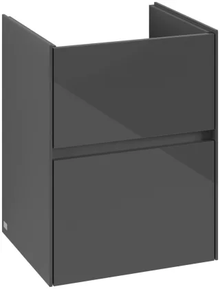 Villeroy & Boch Waschtischunterschrank Collaro 472x610x404mm 2 Ausz. Waschbecken mittig Glossy Gre C14100FP