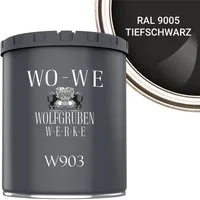 WO-WE Heizkörperlack Heizkörperfarbe Heizungsfarbe W903, 0,75-10L, Wasserbasis