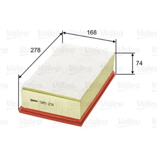 Valeo Luftfilter Citroen DS Peugeot 585231 2,0