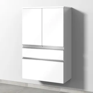 Sanipa Mittelschrank 2morrow (L2276) 1105x700x350 Weiß-Glanz, L227678 L227678