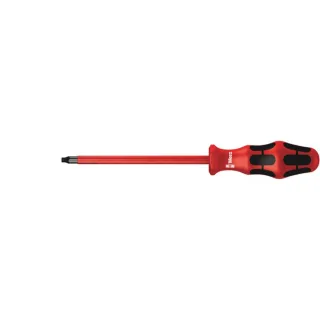 Wera 168 i VDE-isolierter Vierkant-Schraubendreher Rot/Schwarz - 05004782001