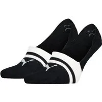 PUMA Füßlinge PUMA UNISEX HERITAGE MID CUT FOOTIE (2 Paar) No-Show-Socks, Silikon in der Ferse für optimalen Halt
