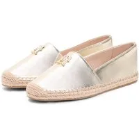 Tommy Hilfiger TH LOGO GOLD ESPADRILLE Espadrille Sommerschuh, Schlupfschuh mit edlem TH-Schmuckelement