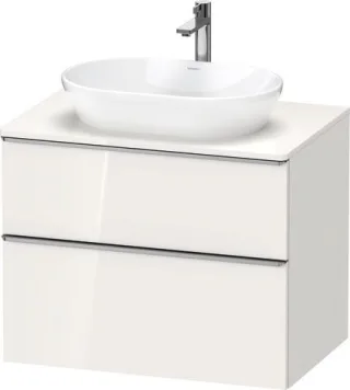 Duravit D-Neo Konsolenwaschtischunterbau wandhängend Weiß Hochglanz 800x550x664 mm - DE4967070220000 DE4967070220000