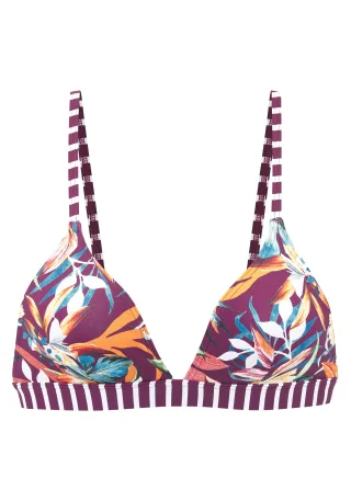 LASCANA - Venice Beach LM exkl. Sport Triangel-Top bordeaux pri - Gr. - 42C