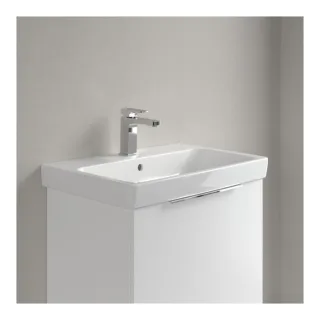Villeroy und Boch Architectura Waschtisch 4A876501 650 x 445 x 165 mm, Weiß Alpin, mit Überlauf
