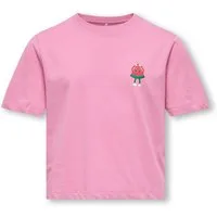 KIDS ONLY T-Shirt KOGREX S/S PRINTED TOP JRS mit süßem Brustmotiv