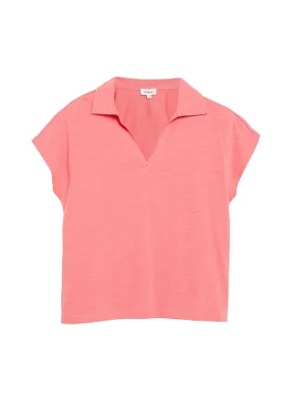 s.Oliver - Polo-Shirt pink - Gr. - 42