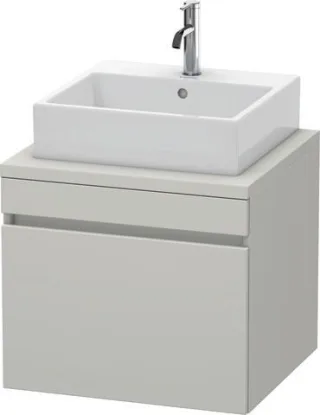 Duravit DuraStyle Konsolenwaschtischunterbau wandhängend Betongrau Matt 600x548x512 mm - DS531000707 DS531000707