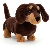 Jellycat Kuscheltier Kuscheltier Hund Dackel Otto Sausage Dog (19cm)