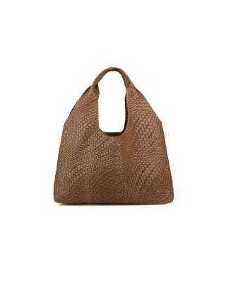 Giulia Monti Handtasche Dunkel Taupe