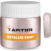 7 Artists Acrylfarbe 7 Artists Acrylfarbe Metallic 50 - 230 ml Gold, Silber