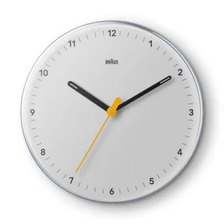 Braun BC 26 W weiß Quarzwanduhr
