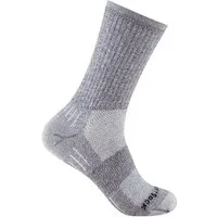 Wrightsock Wandersocken Crew Escape (extra Frottee-Polsterung, mitteldick) hellgrau - 1 Paar